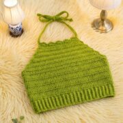 Crochet Halter Crop Top Pattern 6
