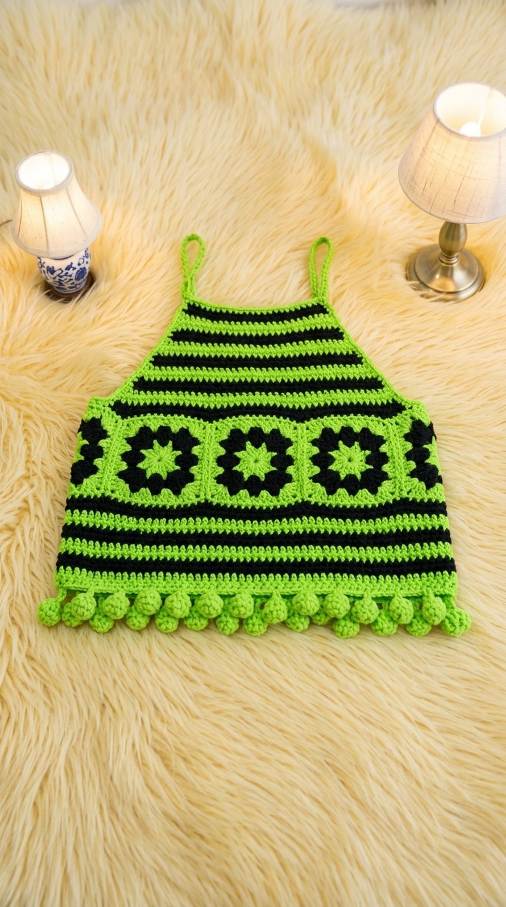 Crochet Halter Tank Top Pattern 6