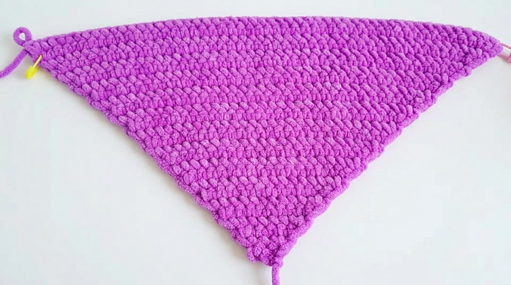 Crochet Heart Pillow Pattern 3