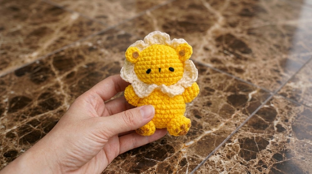 Crochet Lion Teddy Bear Pattern 5