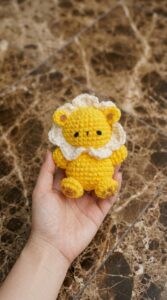 Crochet Lion Teddy Bear Pattern 6