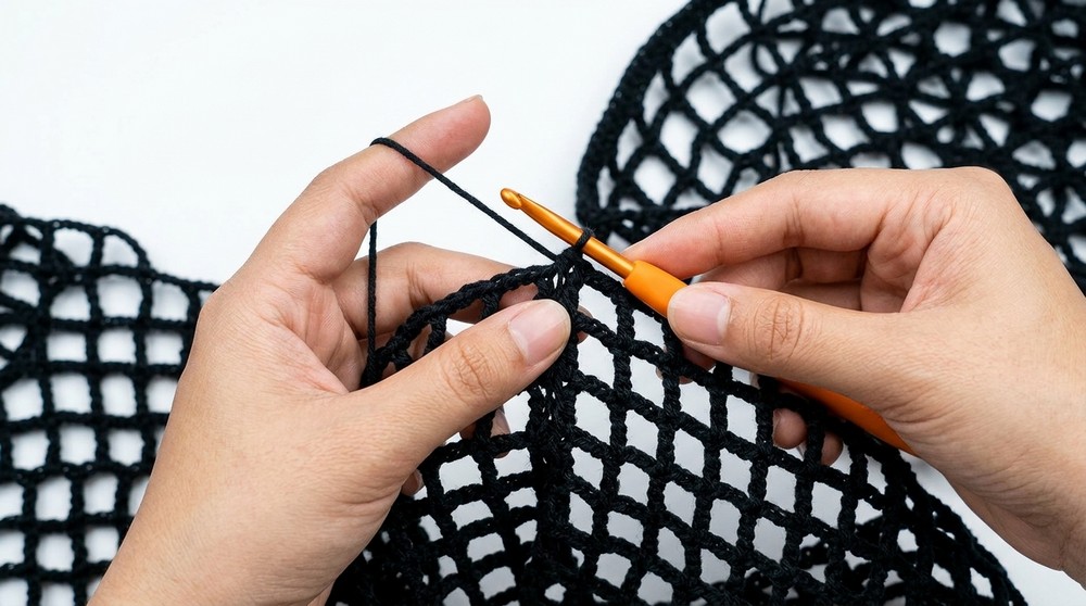 Crochet Mesh Top Pattern 4