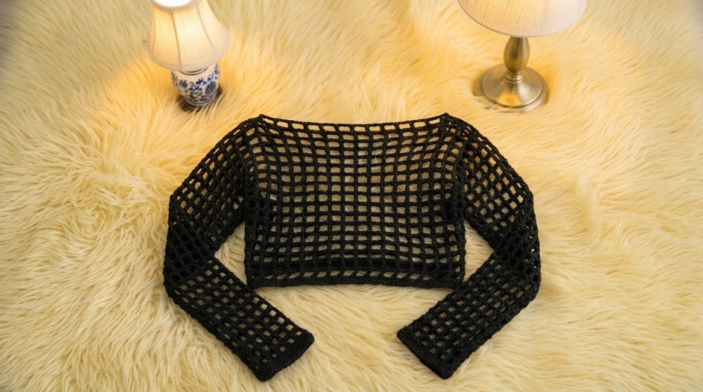 Crochet Mesh Top Pattern 5