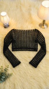 Crochet Mesh Top Pattern 6