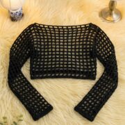 Crochet Mesh Top Pattern 6
