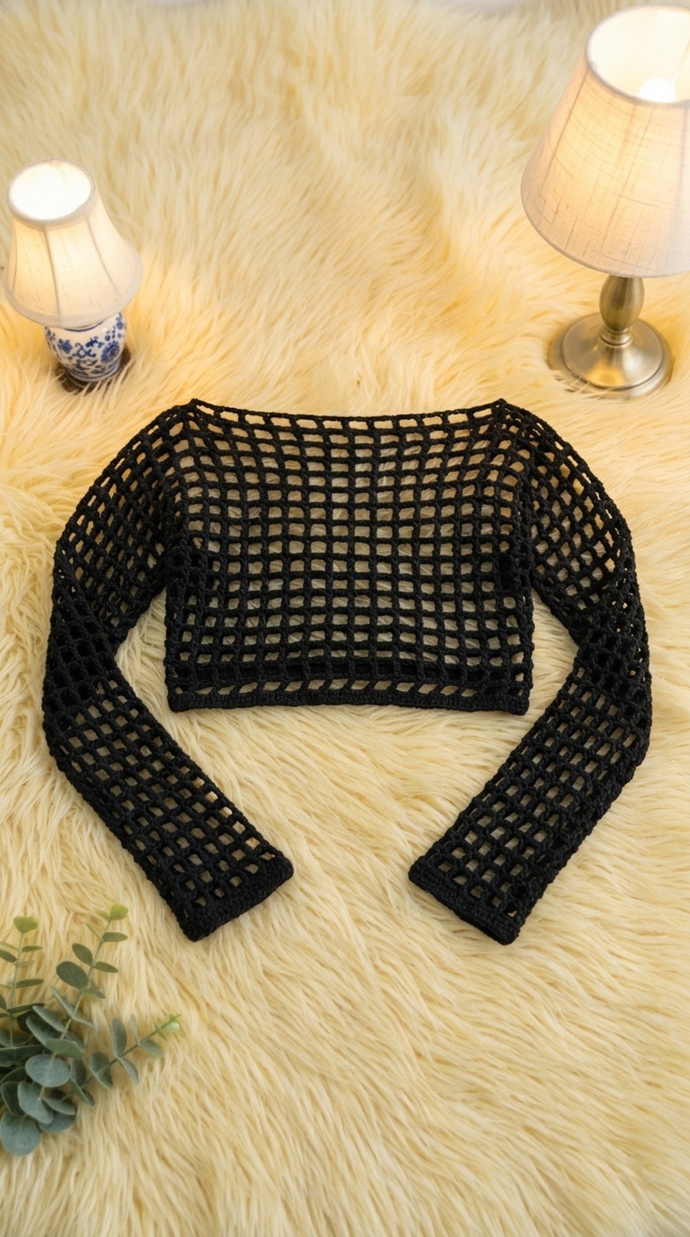 Crochet Mesh Top Pattern 6