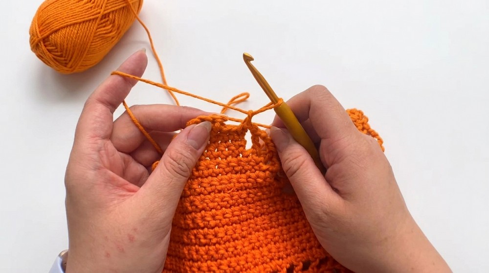 Crochet Mesh Tote Bag Pattern 3