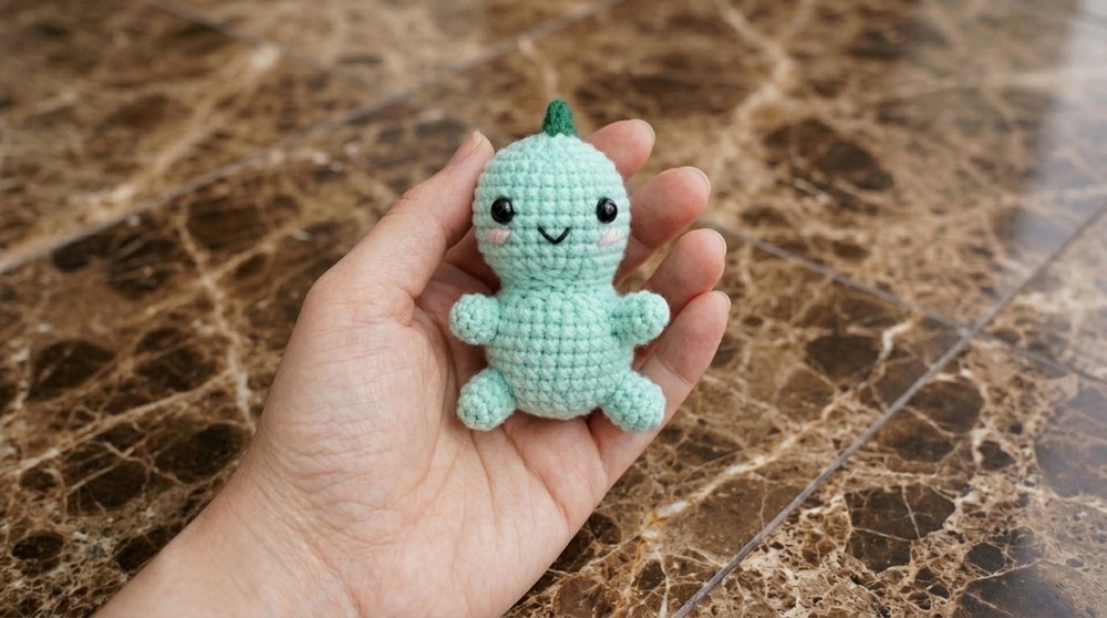 Crochet Mini Dinosaur Pattern 5