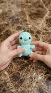 Crochet Mini Dinosaur Pattern 6