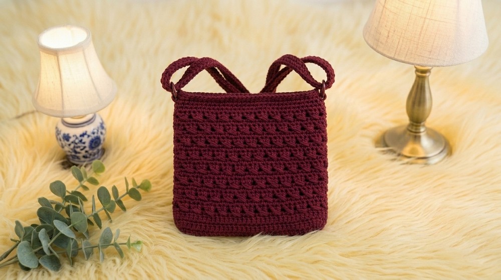 Crochet Mini Sling Bag Pattern 5