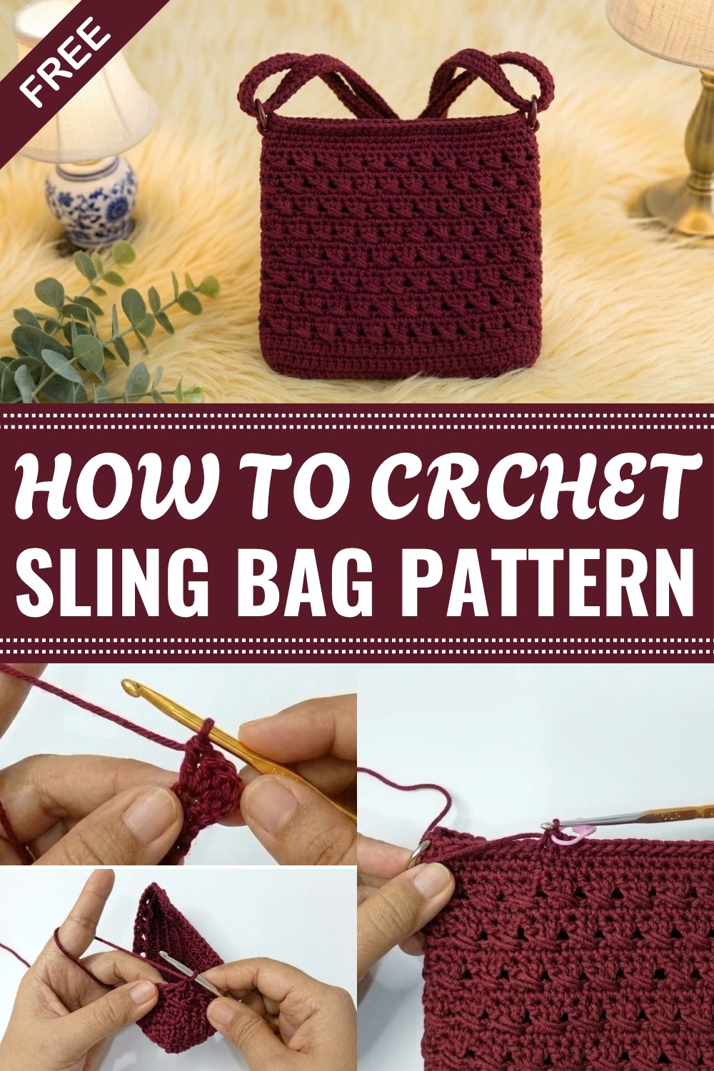 Crochet Mini Sling Bag Pattern