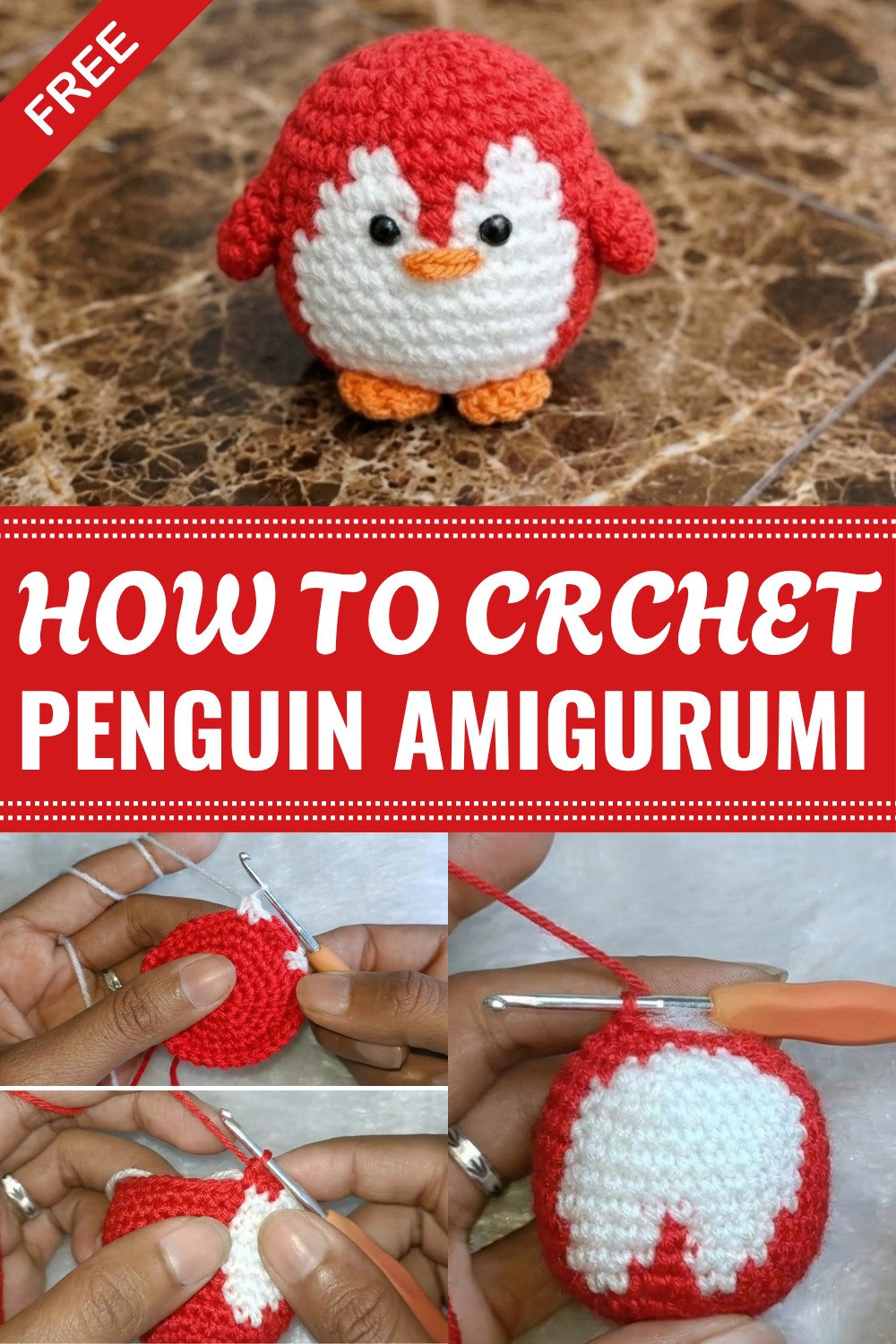 Crochet Penguin Amigurumi Pattern