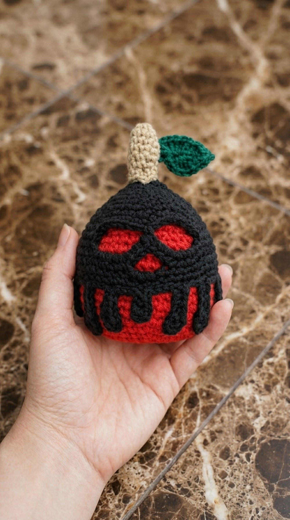 Crochet Poison Apple Pattern 6
