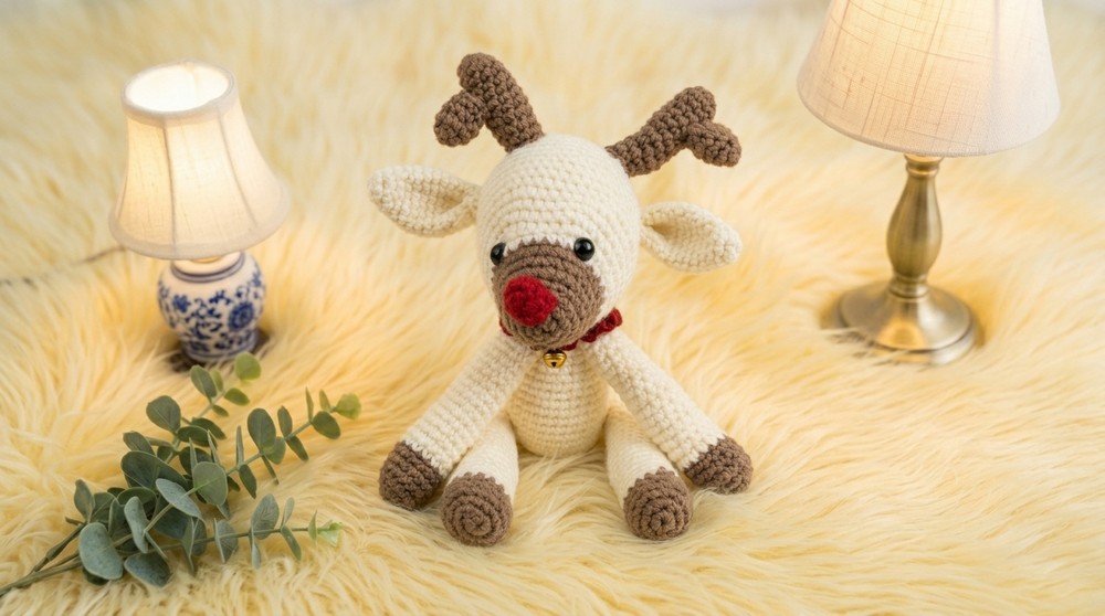 Crochet Reindeer Amigurumi Pattern 5