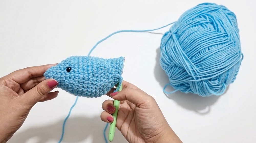 Crochet Shark Amigurumi Pattern 4