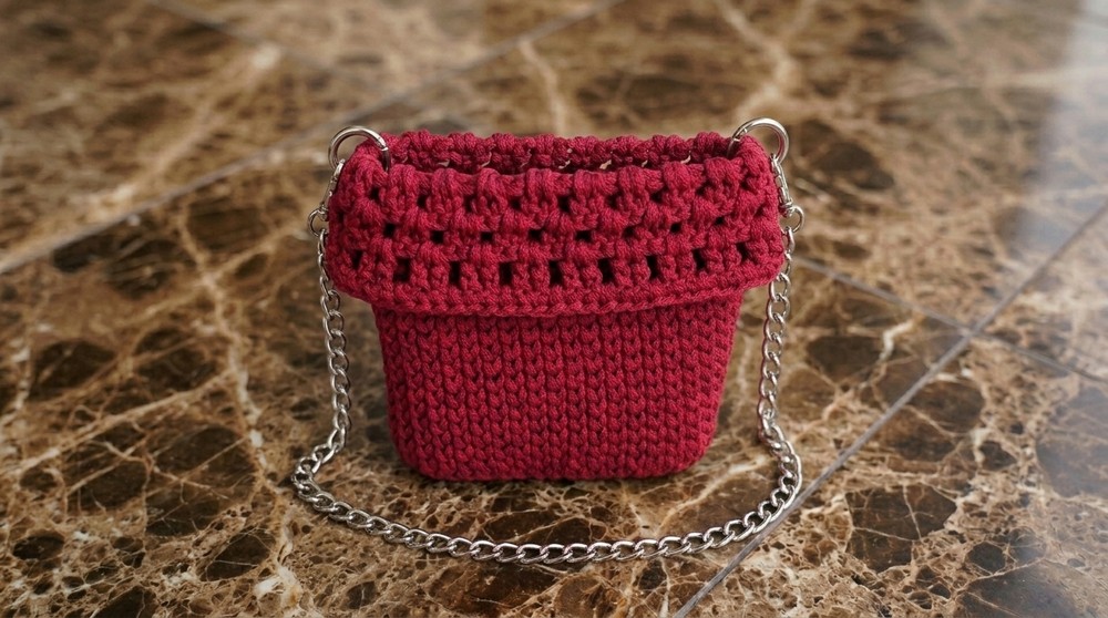 Crochet Shoulder Bag Pattern 5