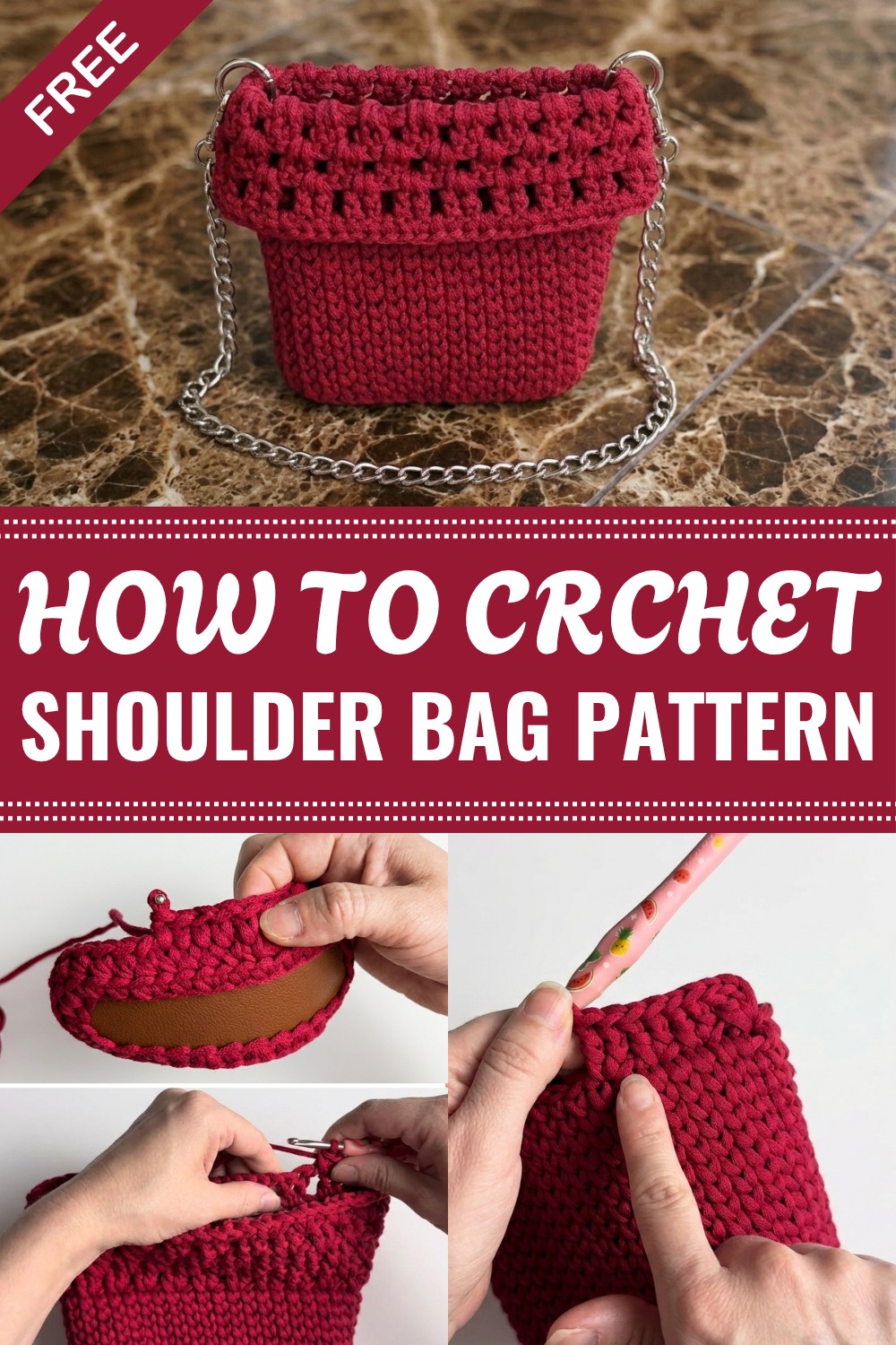 Crochet Shoulder Bag Pattern