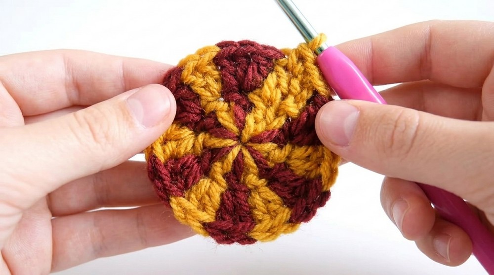 Crochet Striped Bucket Hat Pattern 2