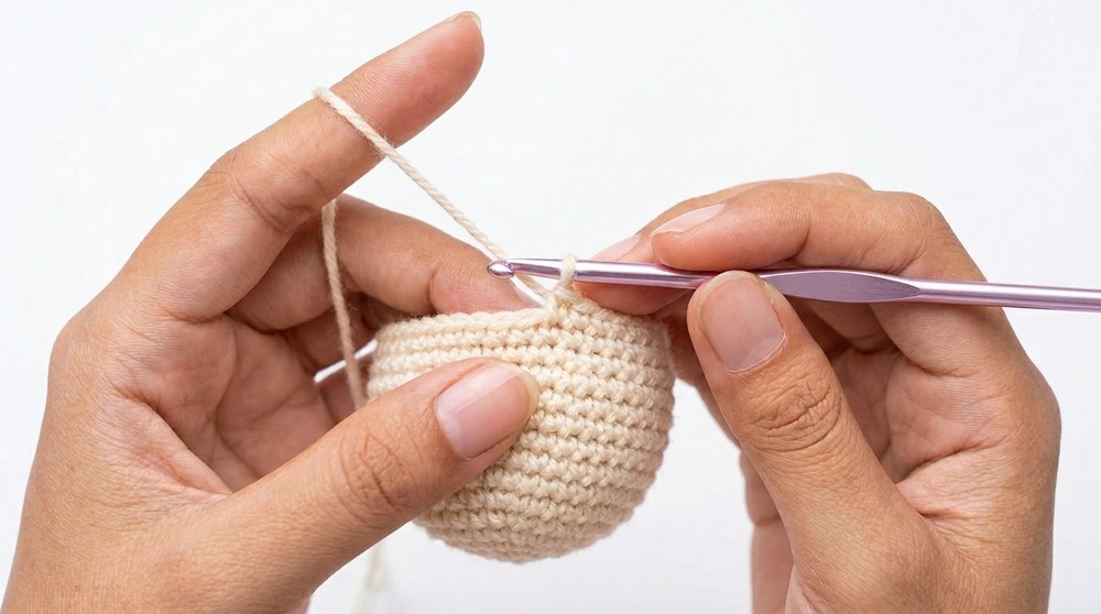 Crochet Tulip Pot Pattern 2