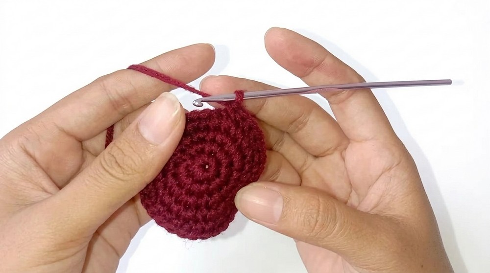 Crochet Tulip Pot Pattern 4