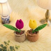 Crochet Tulip Pot Plant Pattern 6