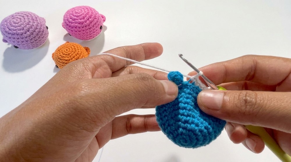Crochet Whale Amigurumi Pattern 3