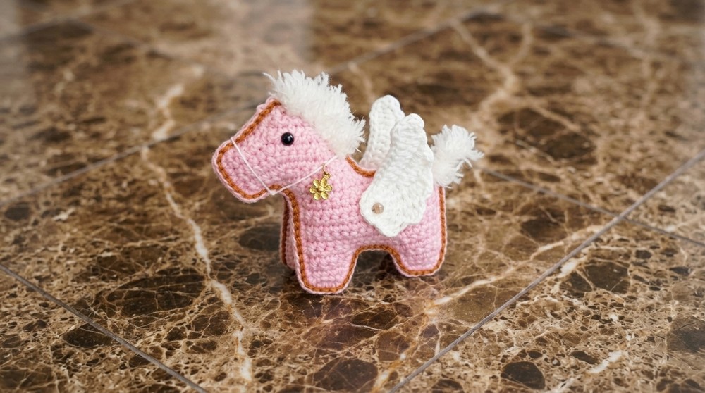 Crochet Angel Horse Pattern 5