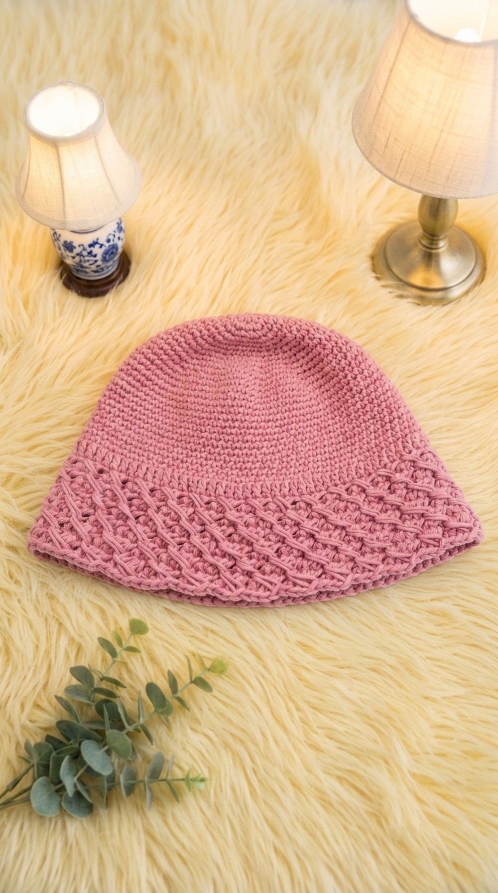 Crochet Bucket Hat Pattern 5