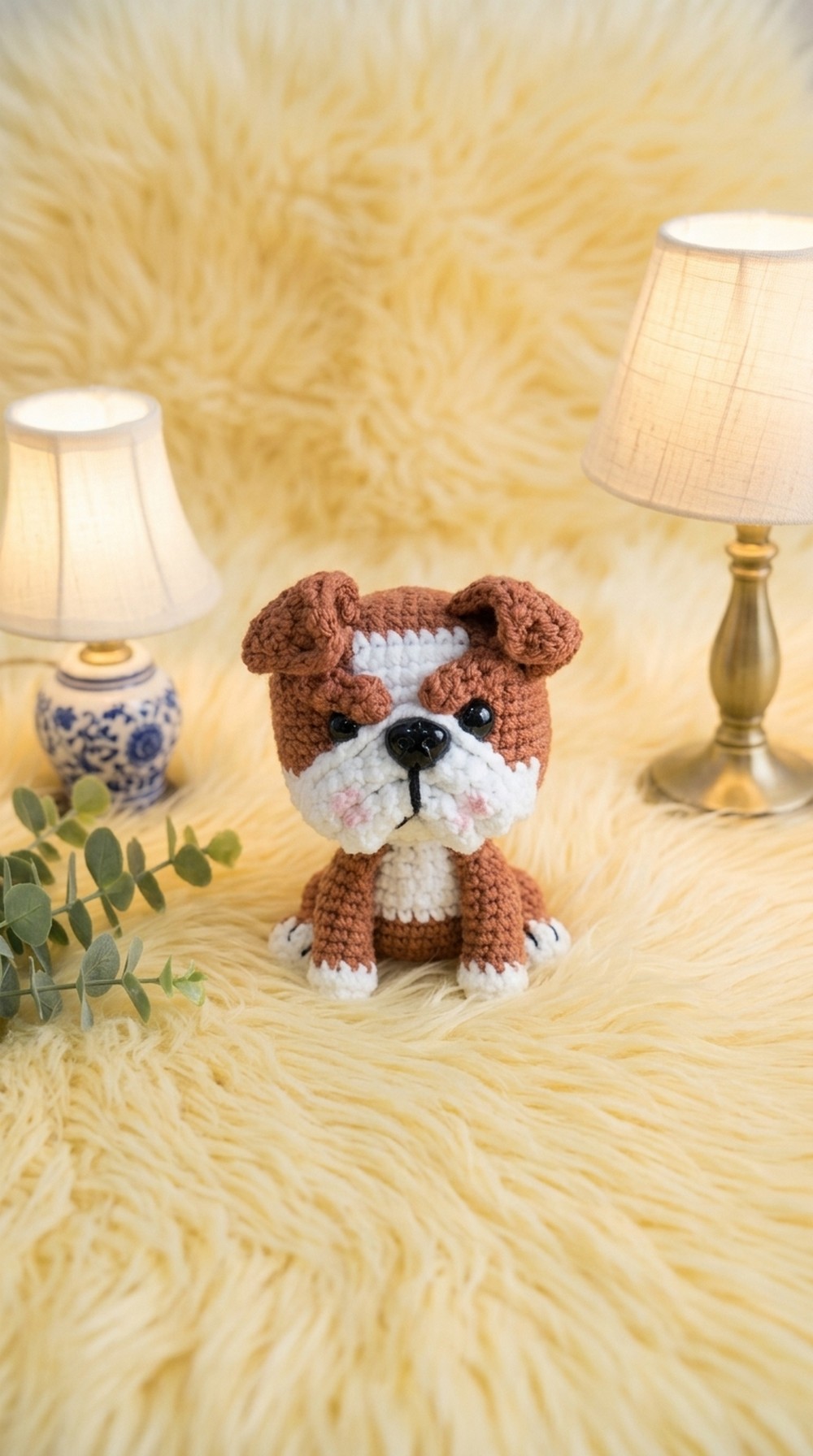 Crochet Bulldog Amigurumi Pattern 6