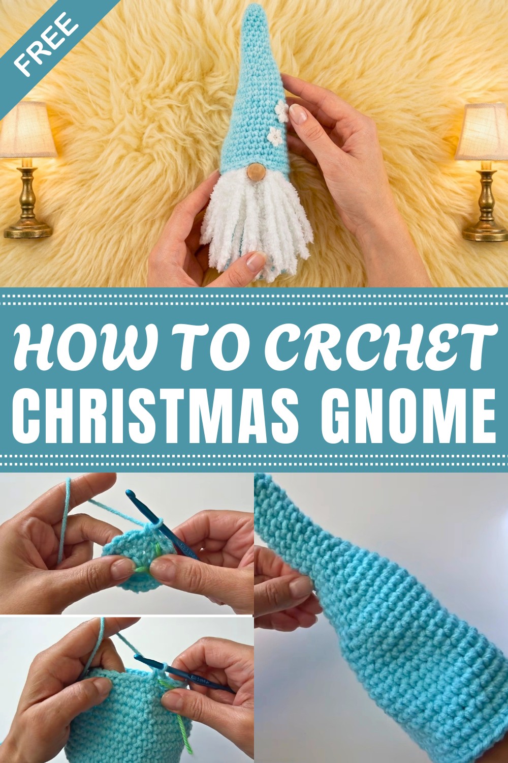 Crochet Christmas Gnome Pattern