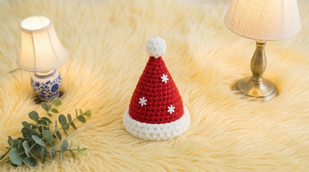 Crochet Christmas Hat Pattern 5