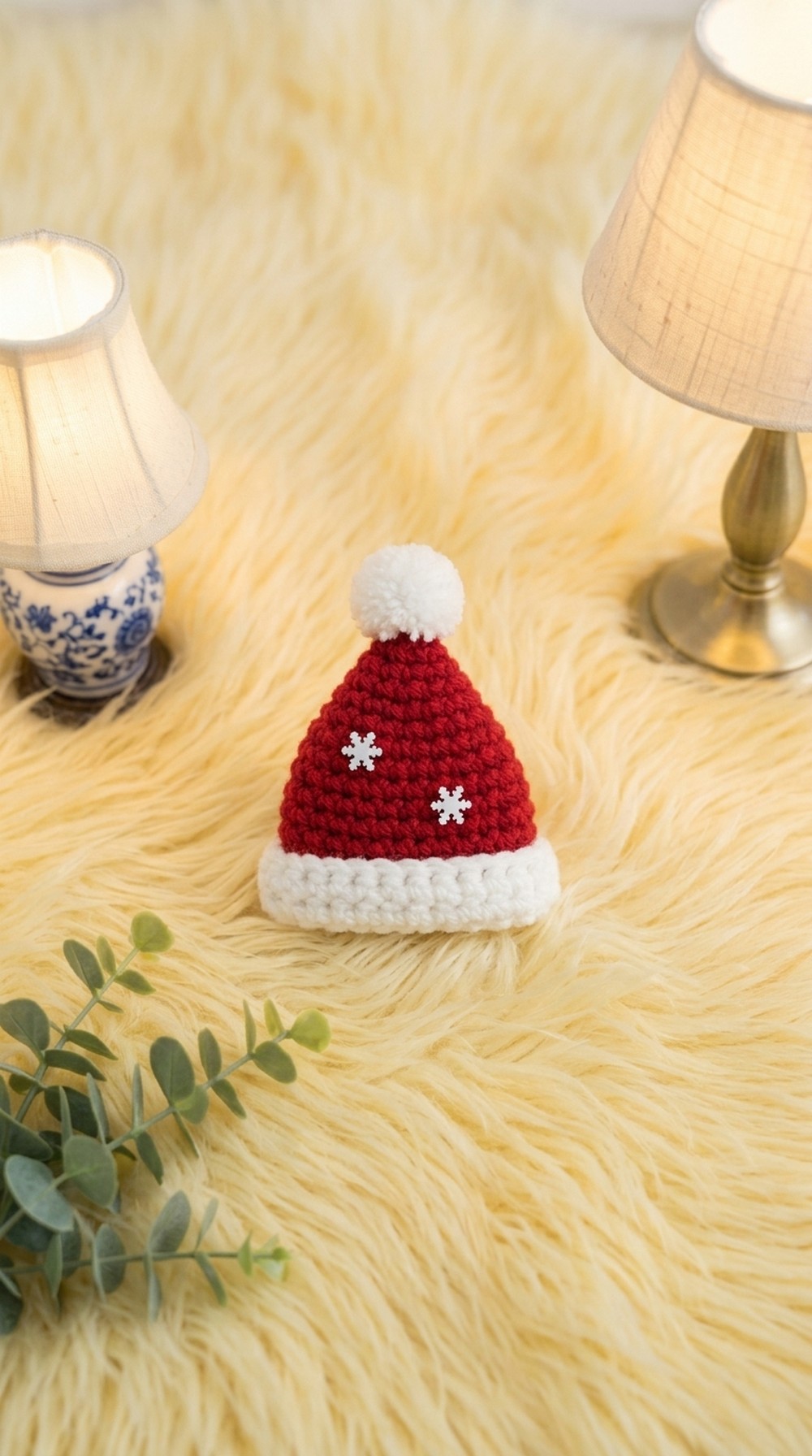 Crochet Christmas Hat Pattern 6