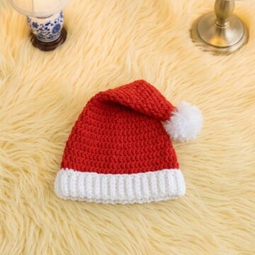 Crochet Christmas Hat Pattern 6