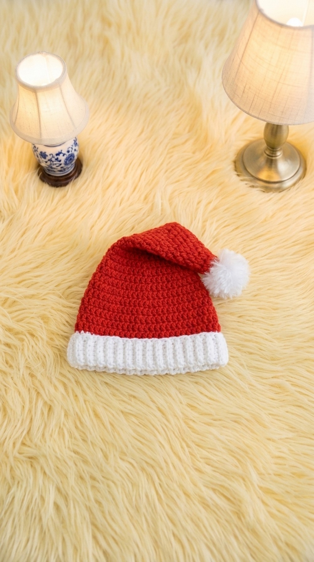 Crochet Christmas Hat Pattern 6