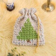 Crochet Christmas Tree Bag Pattern 5