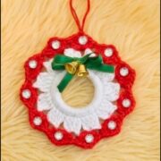 Crochet Christmas Wreath Pattern 5