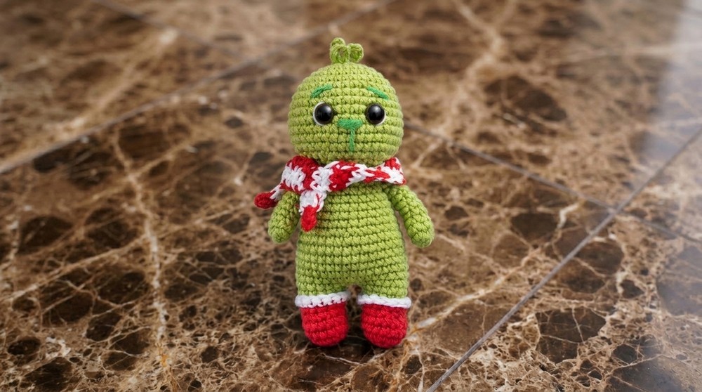 Crochet Grinch Amigurumi Pattern 5