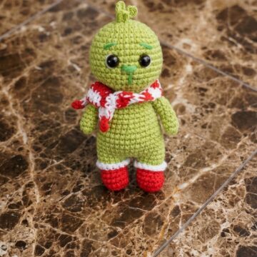 Crochet Grinch Amigurumi Pattern 6