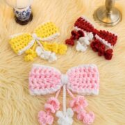 Crochet Hair Bow Pattern 5