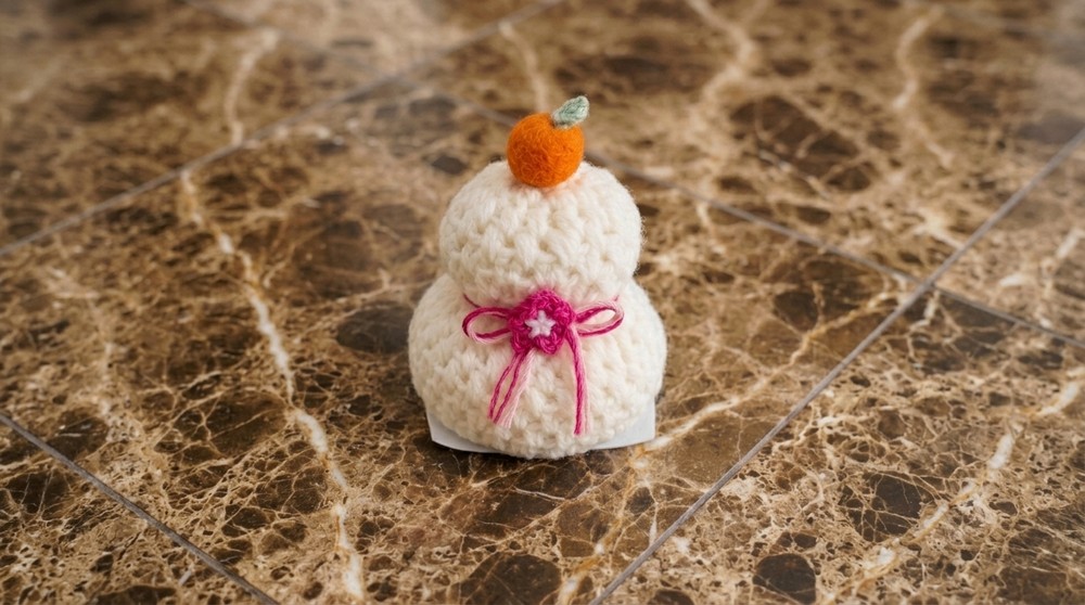 Crochet Kagami Mochi Pattern 4