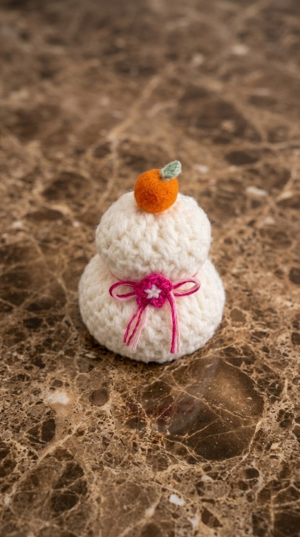 Crochet Kagami Mochi Pattern 5