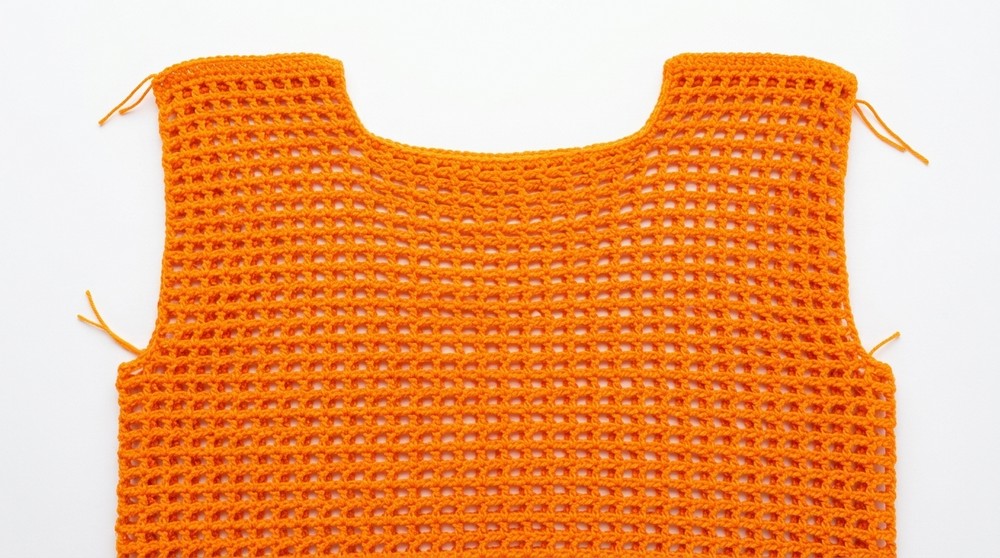 Crochet Mesh Top Pattern 4