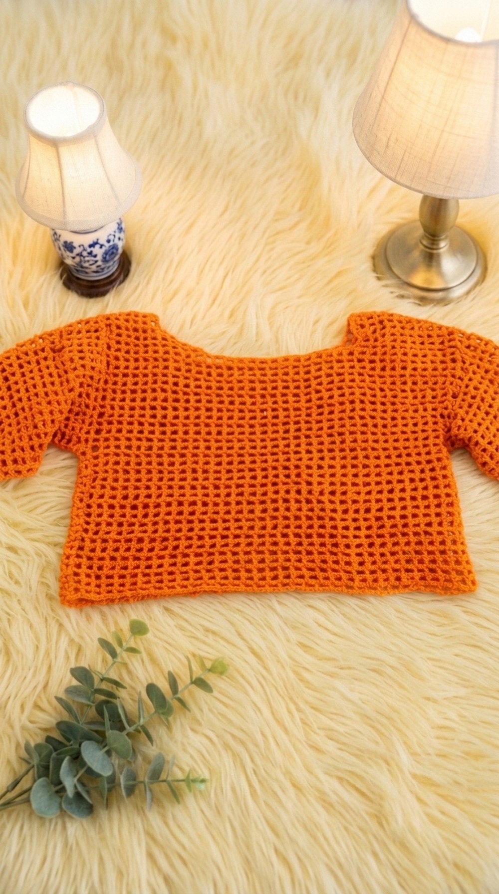 Crochet Mesh Top Pattern 6