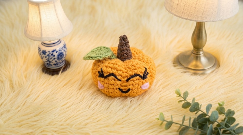 Crochet Mini Pumpkin Pattern 4