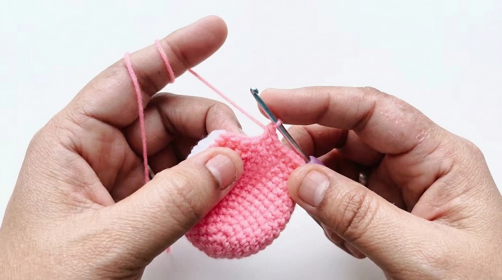 Crochet Penguin Keychain Pattern 2