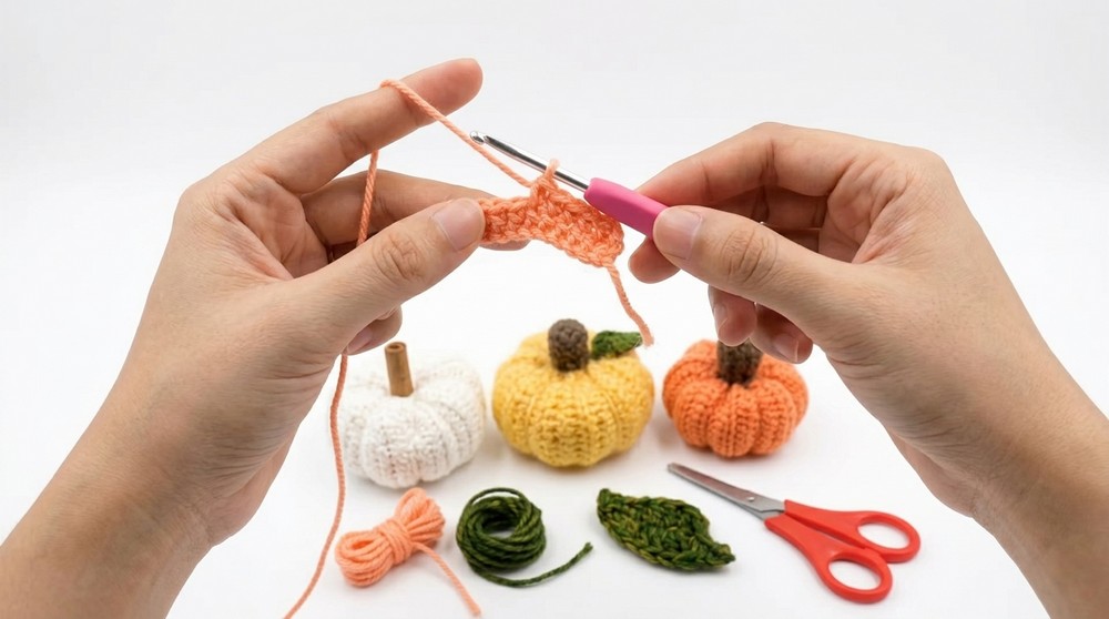 Crochet Pumpkin Pattern 1