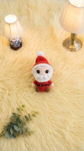 Crochet Santa Amigurumi Pattern 6