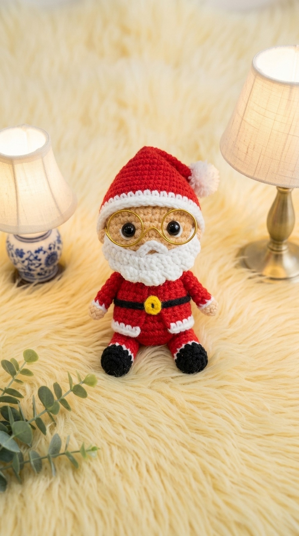 Crochet Santa Claus Chibi Pattern 6