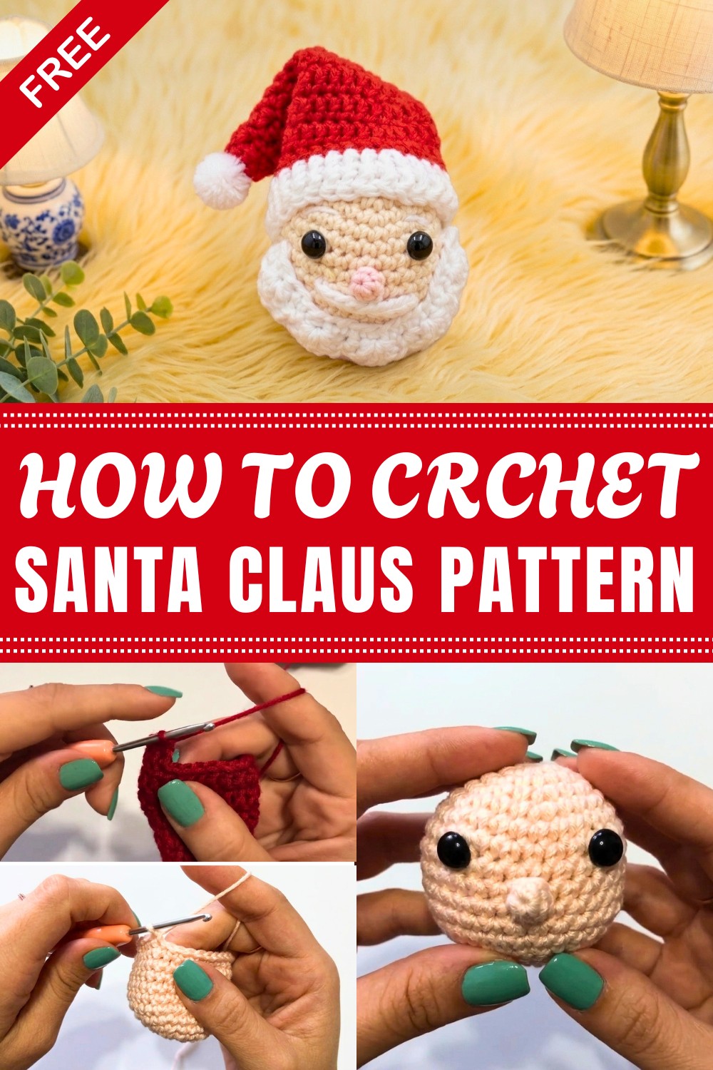 Crochet Santa Claus Pattern