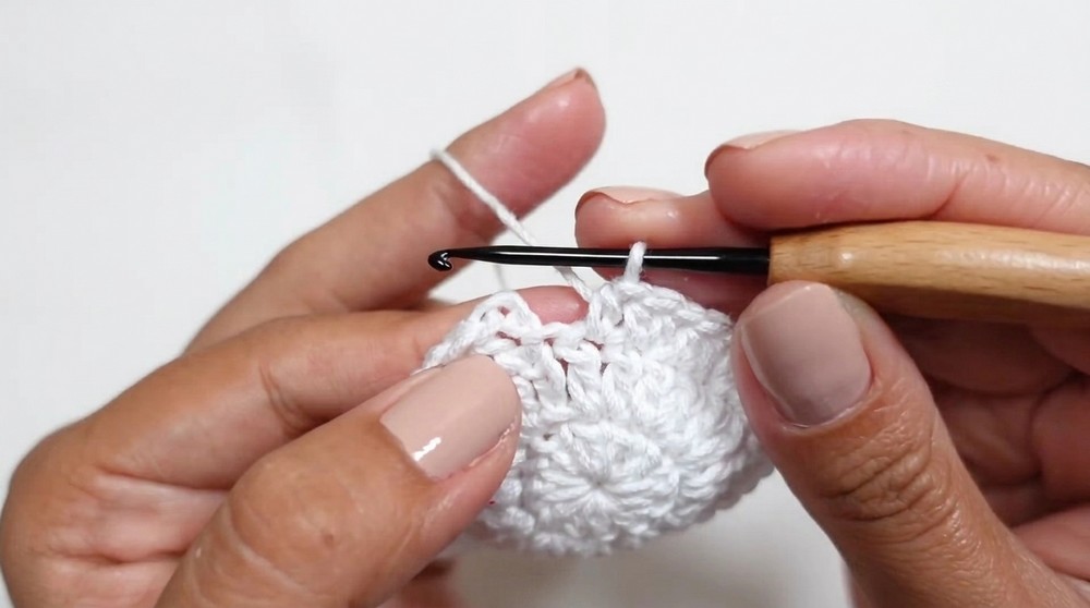 Crochet Santa Ornament Pattern 1